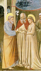 The marriage of Joseph and Mary